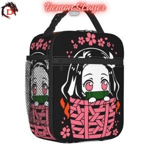 Sac à Repas Isotherme Demon Slayer Nezuko Effrayé