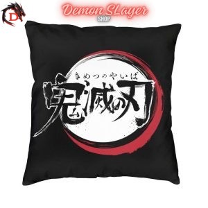 Housse de Coussin Demon Slayer Logo Officiel