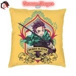 Housse de Coussin Demon Slayer Jaune