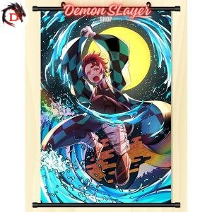 Poster Déroulant Demon Slayer Tanjiro Souffle de l&rsquo;Eau