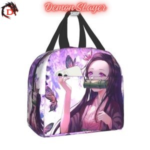 Sac à Repas Demon Slayer Nezuko Bambou