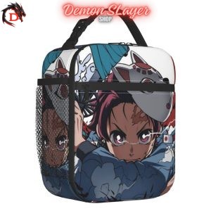 Sac à Repas Isotherme Demon Slayer Tanjiro et son Masque