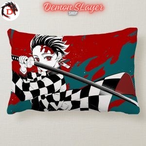 Coussin Demon Slayer Tanjiro Sabre