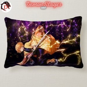 Coussin Demon Slayer Souffle du Tonnerre Zenitsu
