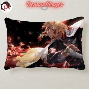 Coussin Demon Slayer Kyojuro Rengoku Attaque