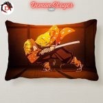 Coussin Demon Slayer Zenitsu Attaque