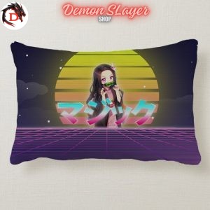 Coussin Demon Slayer Couché de Soleil Nezuko