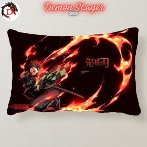 Coussin Demon Slayer Souffle du Feu