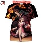 T-Shirt Demon Slayer Tanjiro Souffle du Soleil