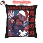 Housse de Coussin Demon Slayer Tanjiro Masque de Sabito
