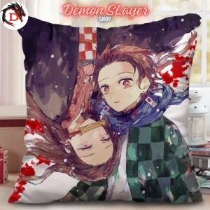 Housse de Coussin Demon Slayer Hiver