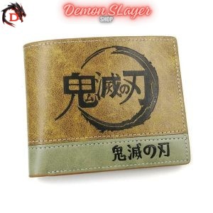 Portefeuille Demon Slayer Logo