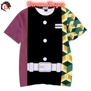 T-Shirt Demon Slayer Giyu Tomioka