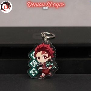 Porte-Clé Katana Demon Slayer Tanjiro Chibi