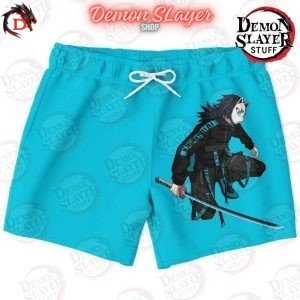 Maillot de bain Demon Slayer Tanjiro avec Masque