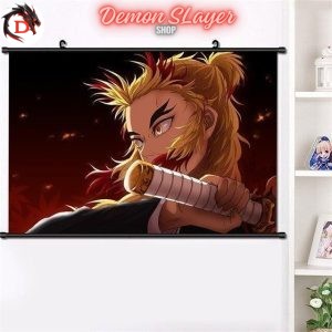 Poster Demon Slayer Pilier de la Flamme