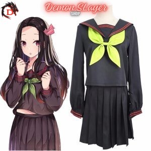 Cosplay Demon Slayer Nezuko École