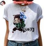 T-shirt Femme Demon Slayer Souffle de l’Eau