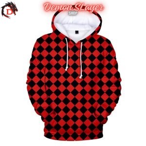 Sweat Demon Slayer Rouge et Noir