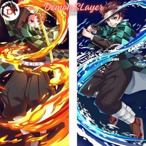 Taie d&rsquo;oreiller Tanjiro Kamado