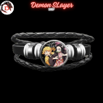 Bracelet Demon Slayer Zenitsu Agatsuma avec des Fleurs