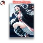 Tableau Demon Slayer Nezuko Fier