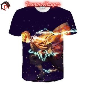 T-shirt Demon Slayer Zenitsu Concentration Total
