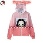 Sweat Demon Slayer à Zip Bébé Nezuko