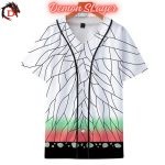 Maillot de baseball Demon Slayer Shinobu Kocho