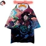 T-shirt Demon Slayer Fan Art Capuche