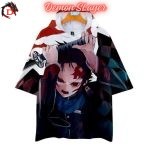 T-shirt Demon Slayer Kamado Capuche