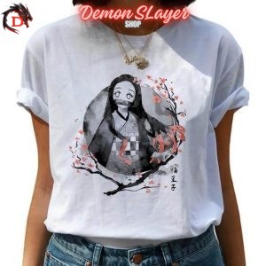 T-shirt Femme Demon Slayer Glycine