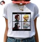 T-shirt Femme Demon Slayer Les Rôdeurs de la Nuit