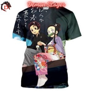T-Shirt Demon Slayer Tanjiro et Nezuko