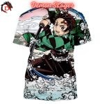 T-Shirt Demon Slayer Tanjiro Water Breathing